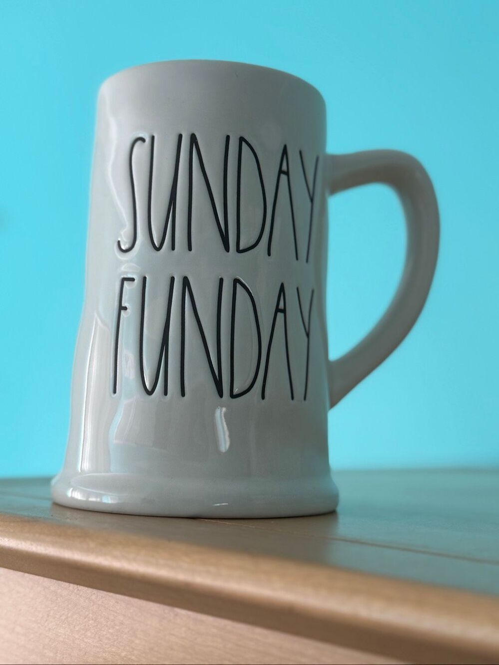 Rae Dunn Sunday Funday Stein